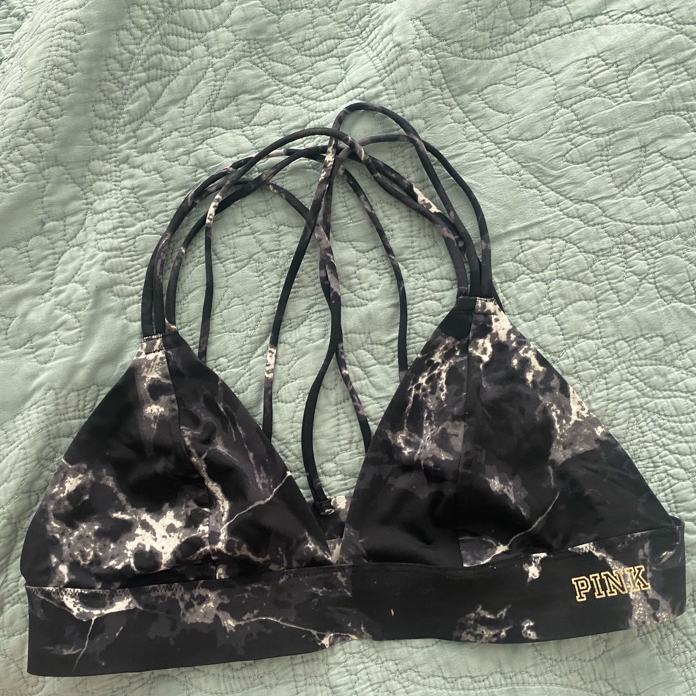 New Without Tags PINK Bonded Bralette